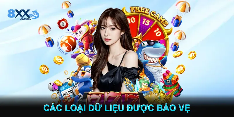 Các loại dữ liệu được bảo vệ trong chính sách bảo mật 8XX Các loại dữ liệu được bảo vệ trong chính sách bảo mật 8XX